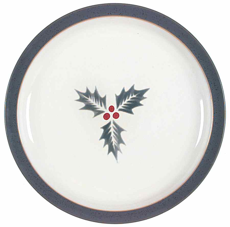 Harlequin Holly Green Dinner Plate by Denby-Langley-1