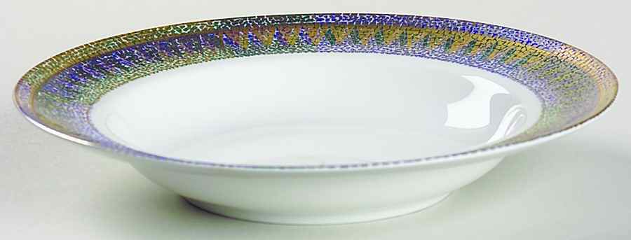 Fine Art Rim Soup Bowl by De Monaco-1