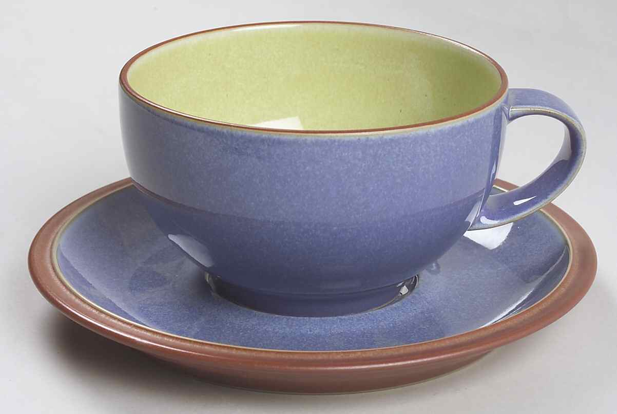 Juice Berry Breakfast Cup & Saucer Set by Denby-Langley-1