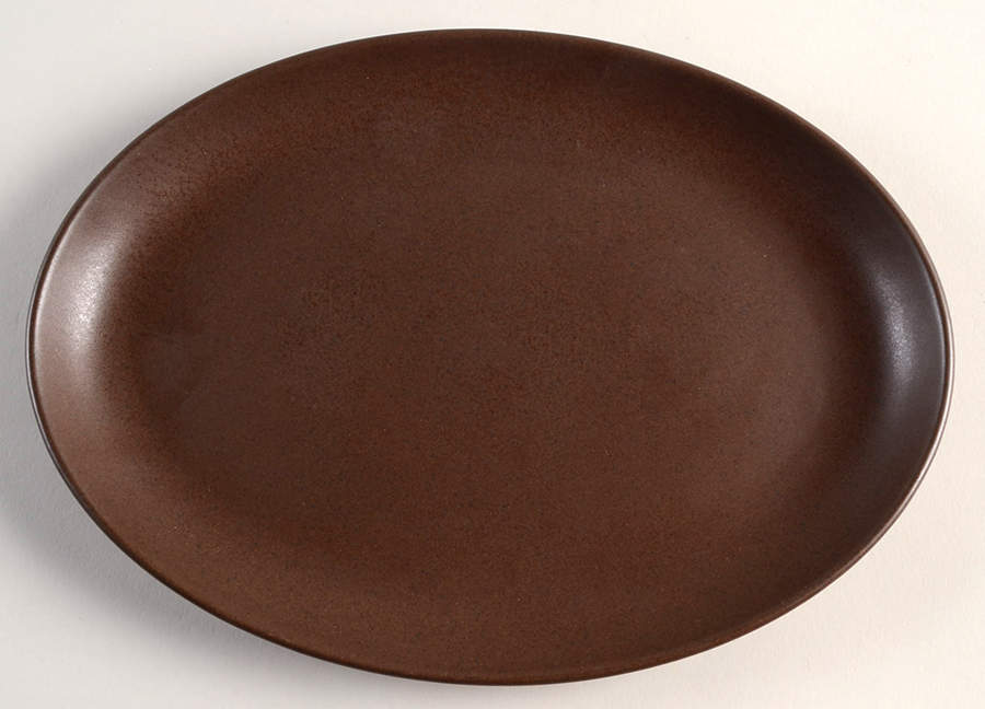 Arabesque 11" Oval Serving Platter by Denby-Langley-1