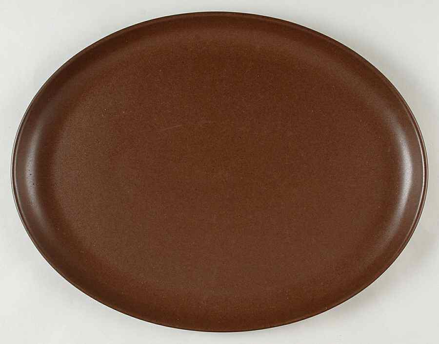 Arabesque 13" Oval Serving Platter by Denby-Langley-1