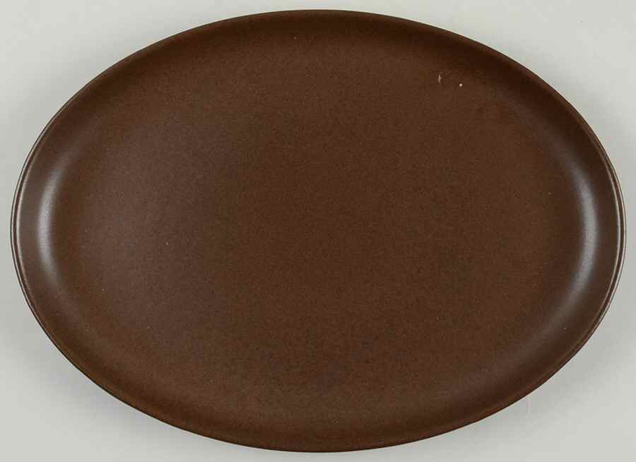 Arabesque 12" Oval Serving Platter by Denby-Langley-1
