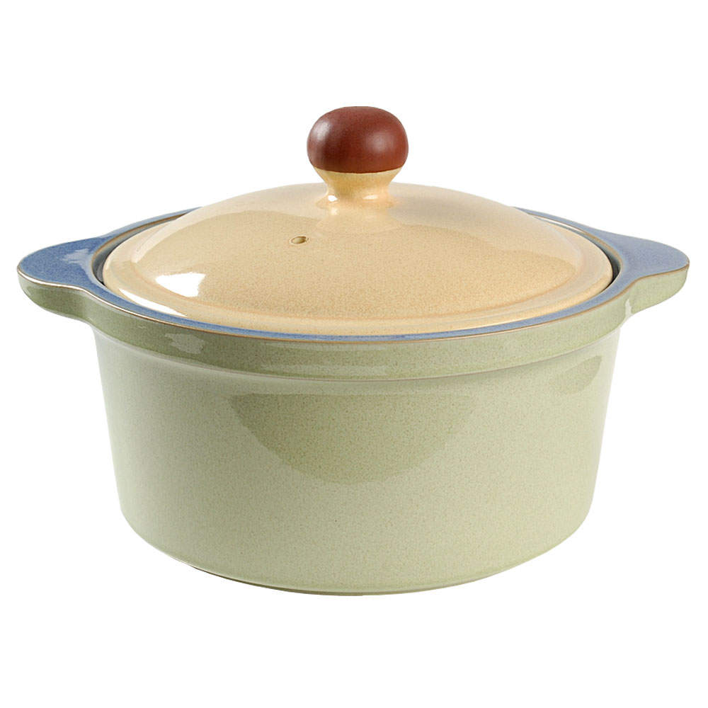 Juice Coordinating Accessories 2 Qt Round Covered Casserole by Denby-Langley-1