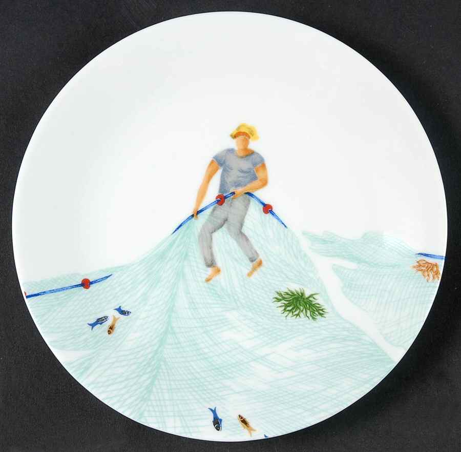 Mer Des Caraibes Canape Plate by Philippe Deshoulieres-1