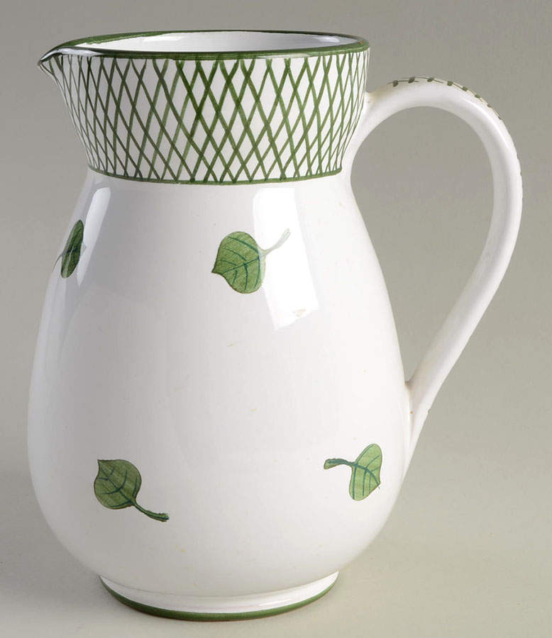 Giardino 64 Oz Pitcher by Deruta (Italy)-1