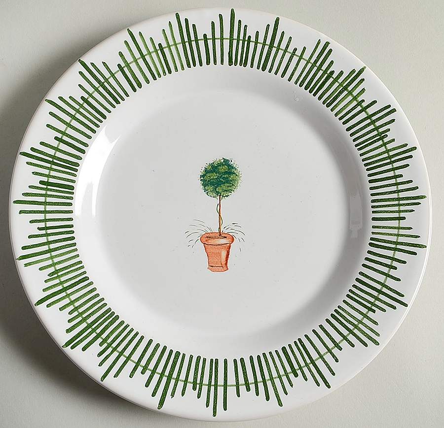Giardino Salad Plate by Deruta (Italy)-1