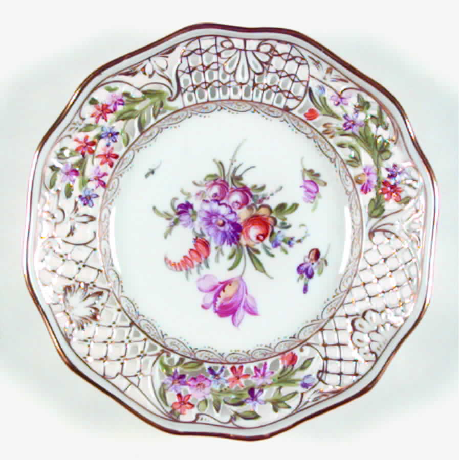 14105 Dinner Plate by Dresden (German)-1