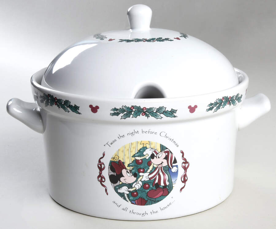 Twas The Night Before Christmas Tureen &  Lid by Disney-1