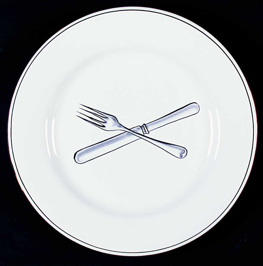 Posata Dinner Plate by Deruta (Italy)-1