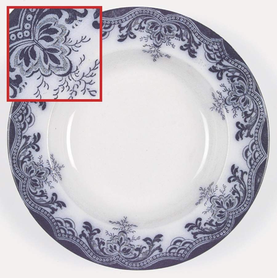 Imperial Large Rim Soup Bowl by David Methven-1