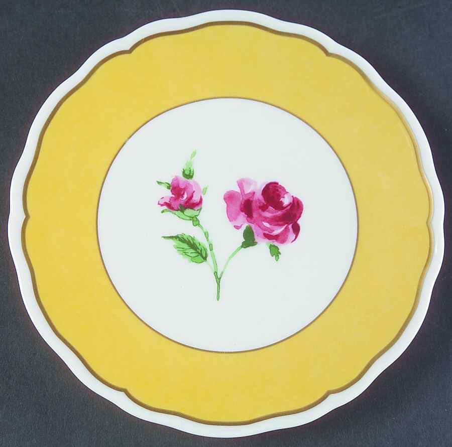 Festival Yellow Canape Plate by Philippe Deshoulieres-1