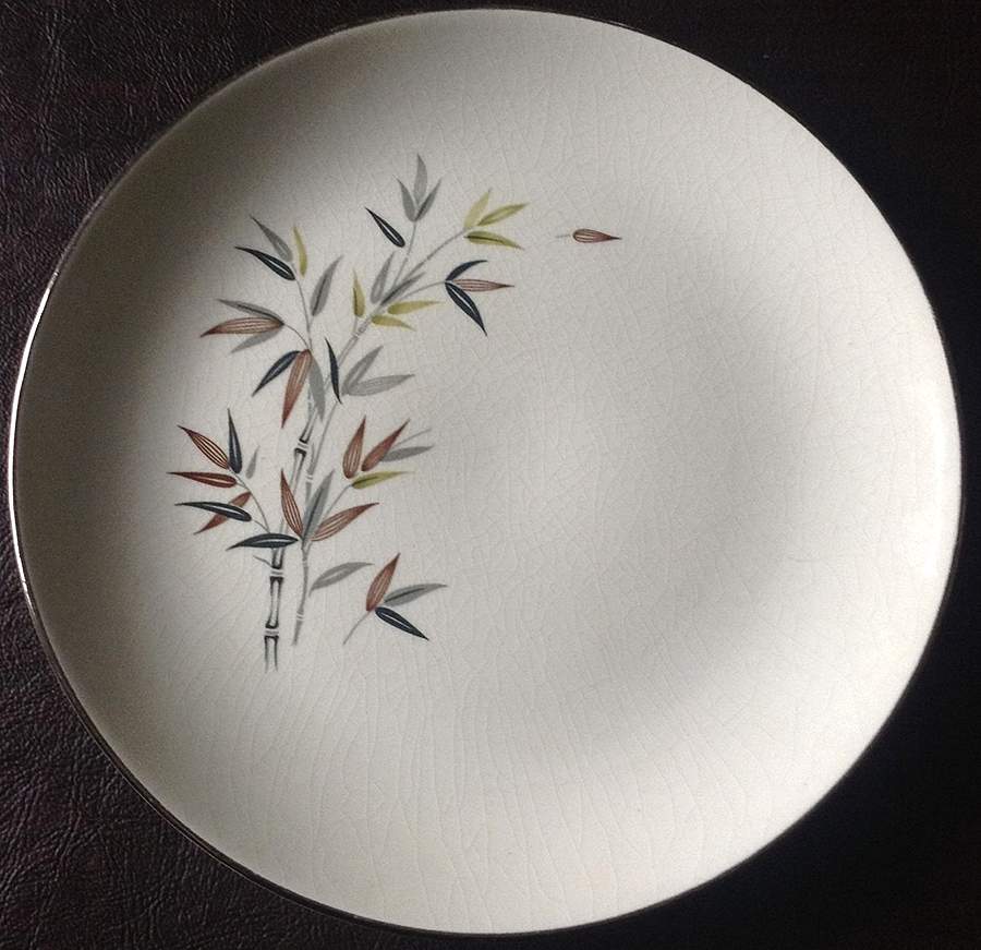 Silver Willow Salad Plate by Dominion-1