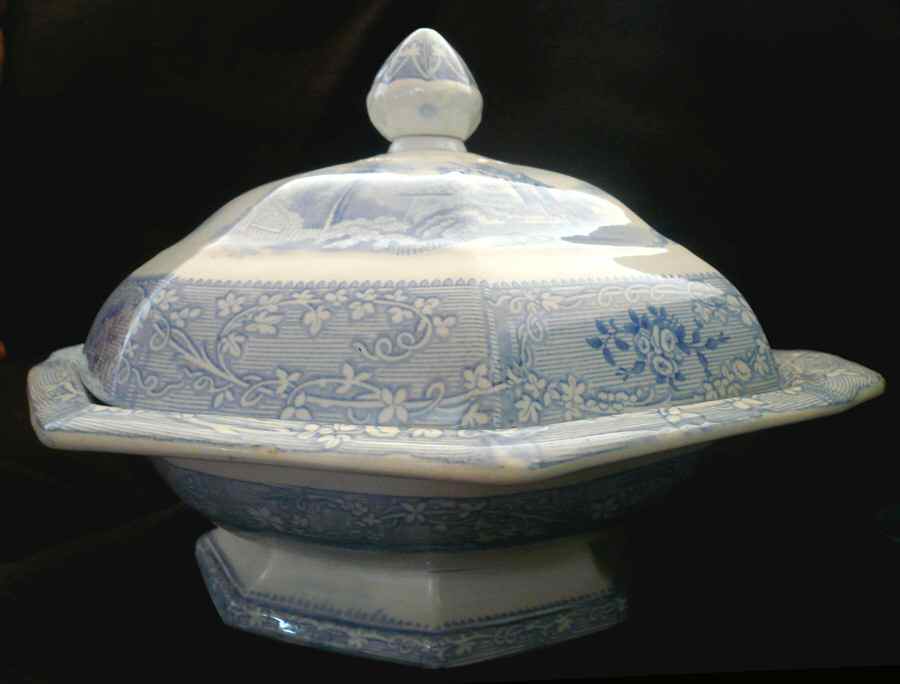 Friburg Hexagonal Covered Vegetable by Davenport-1