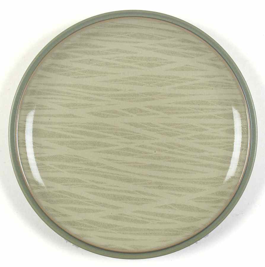 Calm (Dark Green & Matte) Accent Salad Plate by Denby-Langley-1