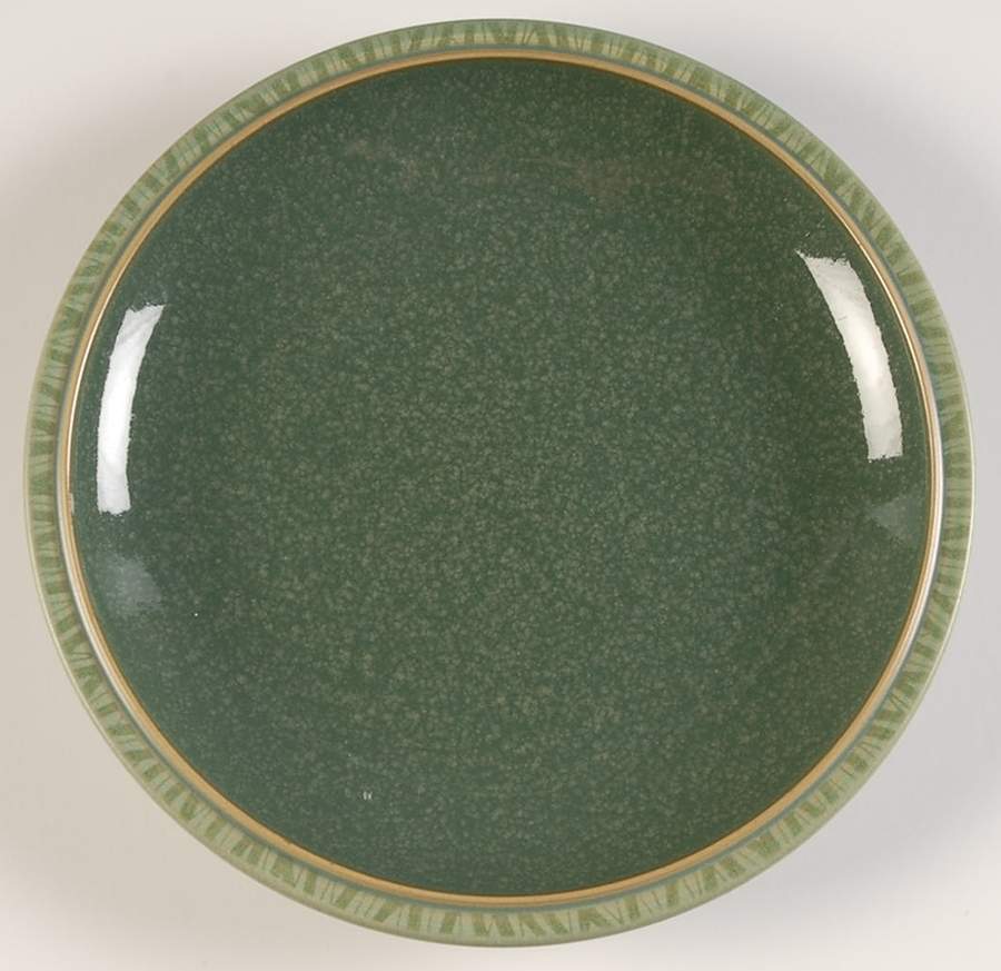 Calm (Dark Green & Matte) Bread & Butter Plate by Denby-Langley-1