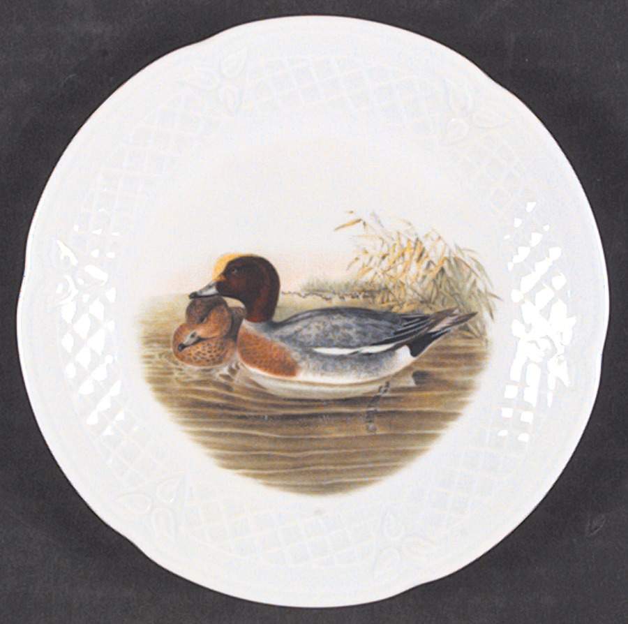 Ducks Bread & Butter Plate by Philippe Deshoulieres-1