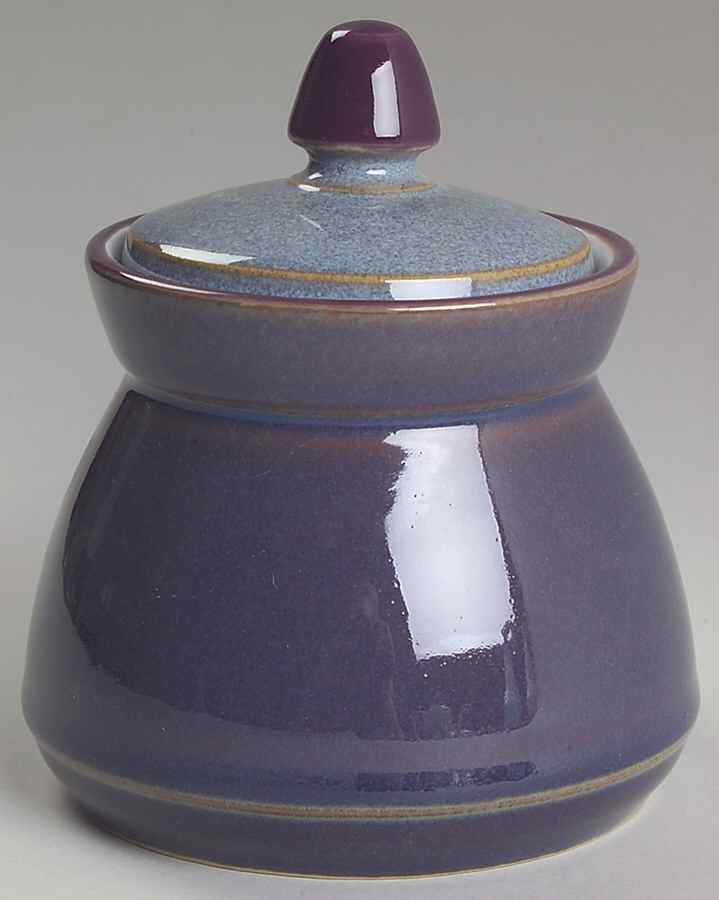 Storm Sugar Bowl & Lid by Denby-Langley-1
