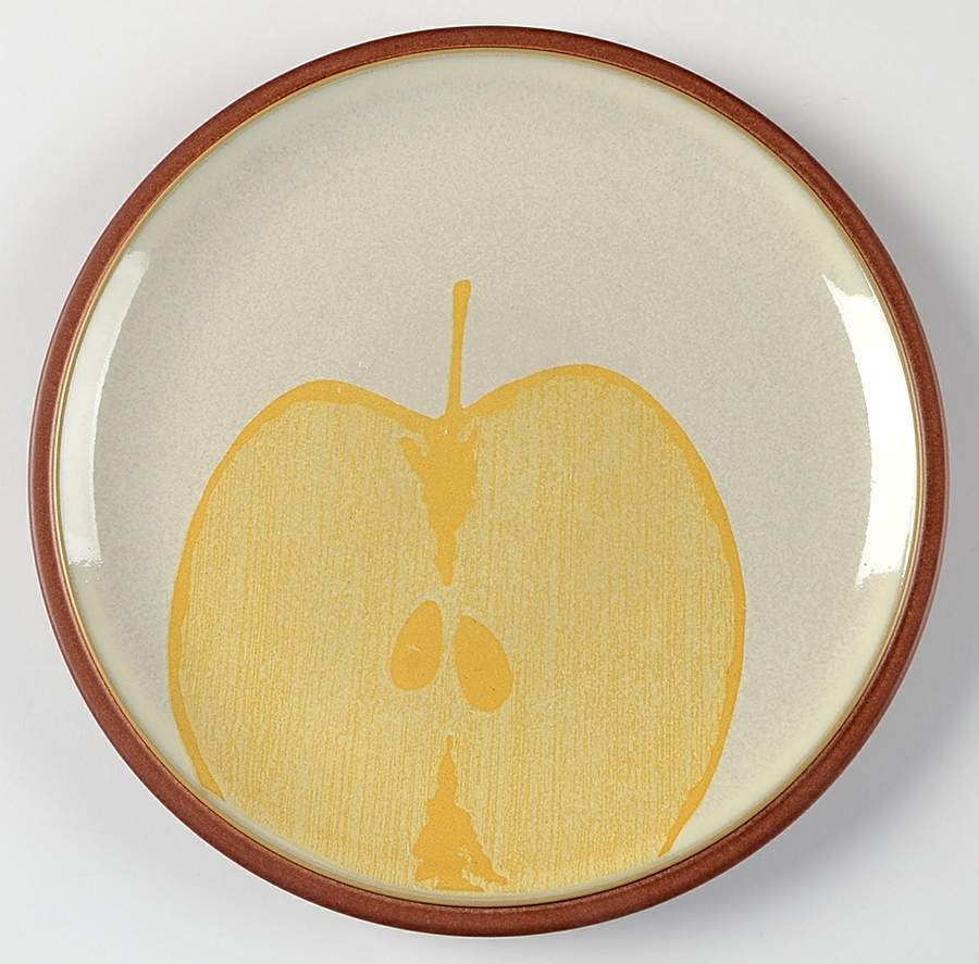 Juice Fruits Salad/Dessert Plate by Denby-Langley-1