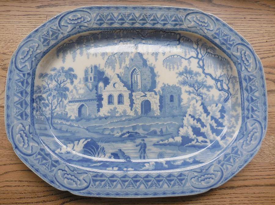 DAV9 15" Oval Serving Platter by Davenport-1