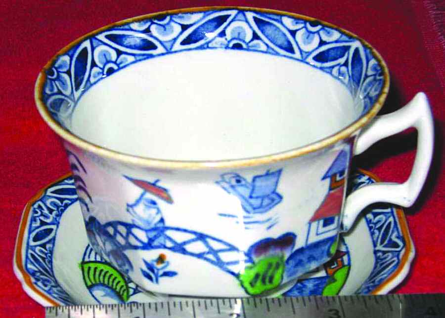 Westover Flat Cup & Saucer Set by Davenport Banks-1