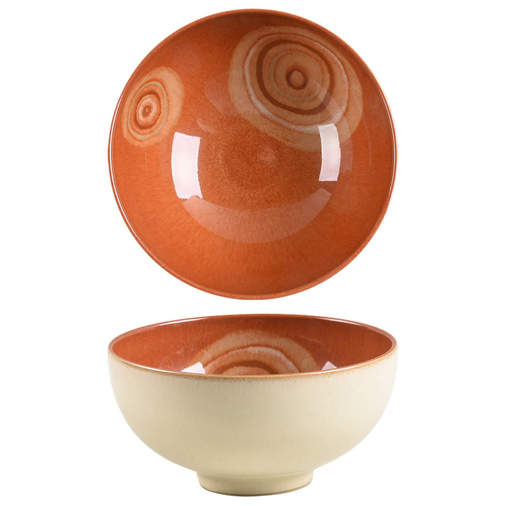 Fire Chilli (With Swirl Design) Rice Bowl by Denby-Langley-1