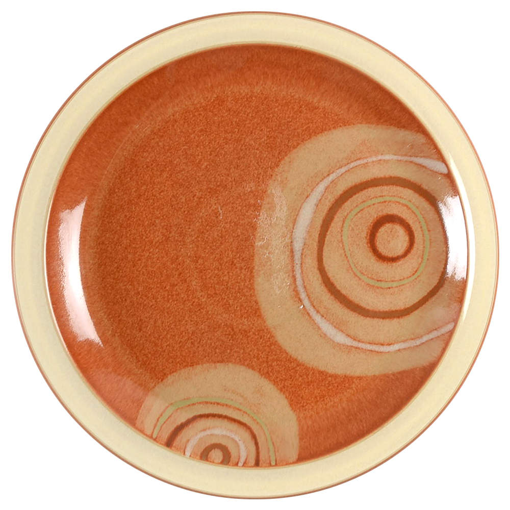 Fire Chilli (With Swirl Design) Accent Salad/Dessert Plate by Denby-Langley-1
