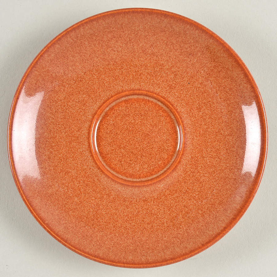 Fire (No Swirl Design) Saucer for Espresso Cup by Denby-Langley-1