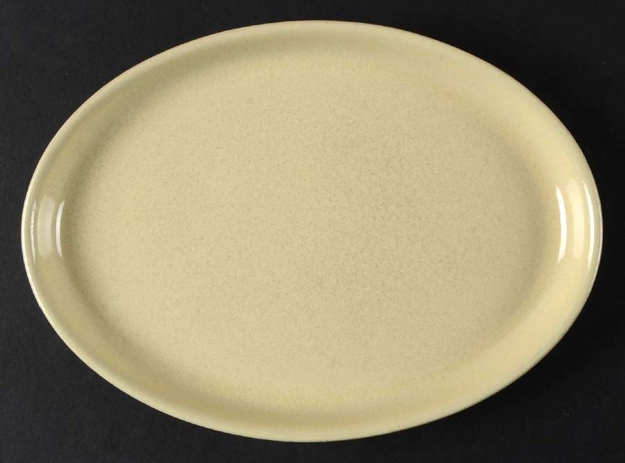 Fire (No Swirl Design) Small Oval Tray by Denby-Langley-1