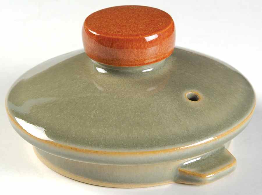 Fire (No Swirl Design) Lid for Teapot by Denby-Langley-1