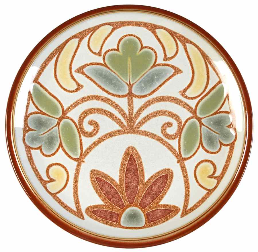 Fire (No Swirl Design) Accent Salad Plate by Denby-Langley-1