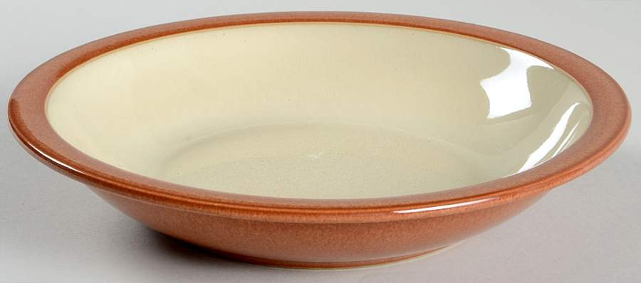 Fire (No Swirl Design) Rim Soup Bowl by Denby-Langley-1
