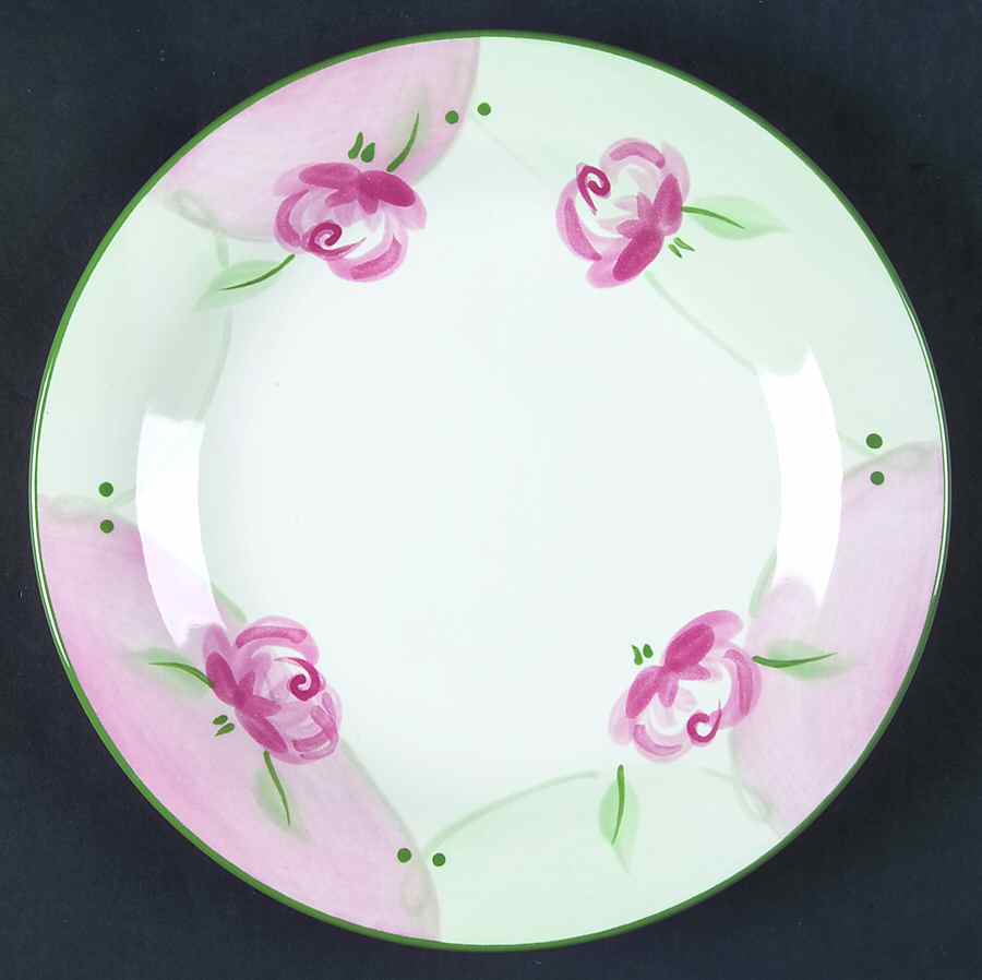 Rumba Rose Salad Plate by Dansk-1