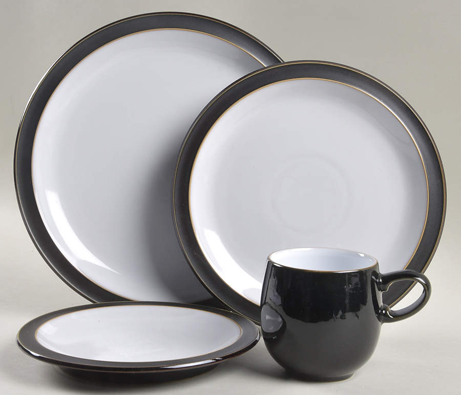Jet 4 Piece Place Setting by Denby-Langley-1