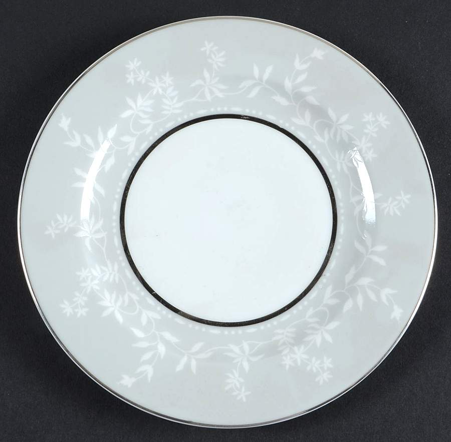 Bragance Grey Bread & Butter Plate by Philippe Deshoulieres-1