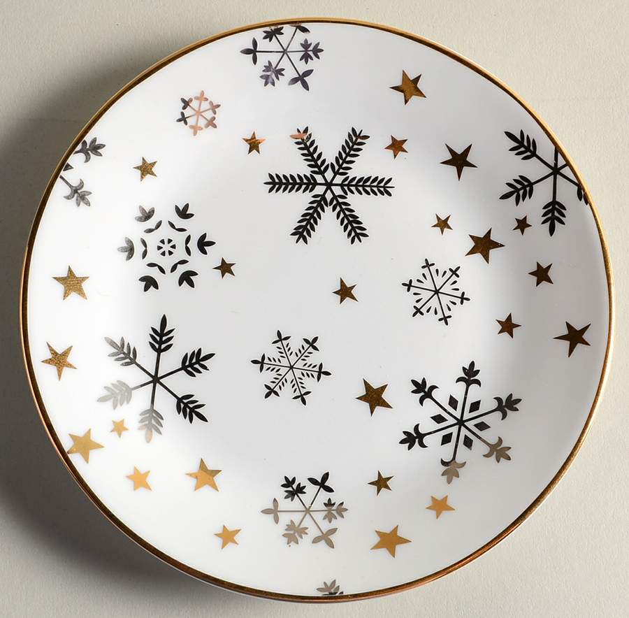 Snowflake Canape Plate by Philippe Deshoulieres-1