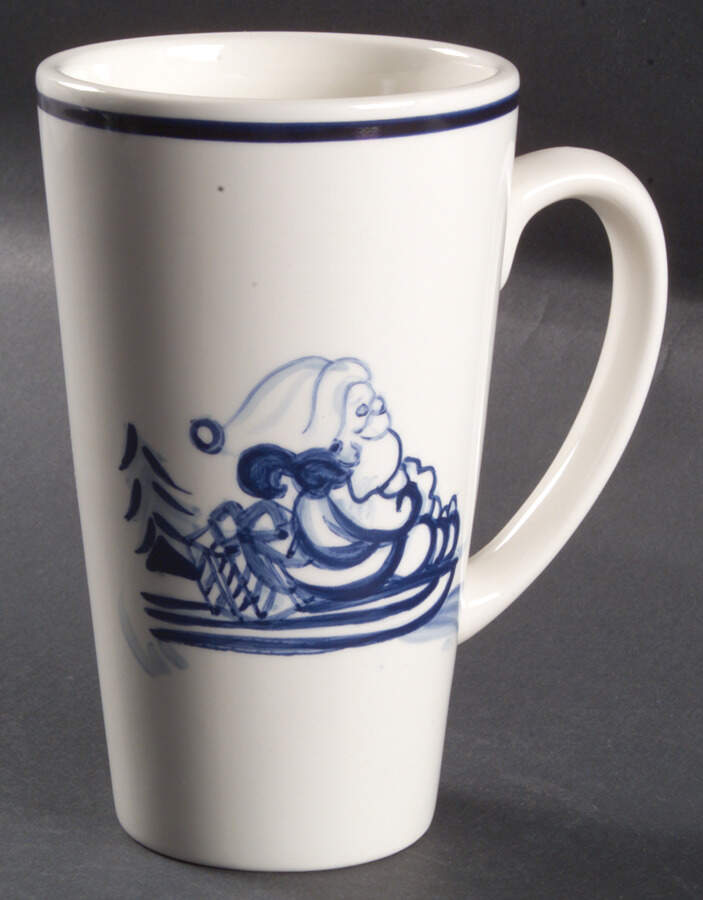 Bistro Christmas Tall Mug by Dansk-1