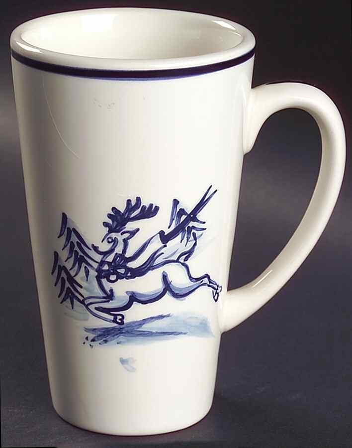 Bistro Christmas Tall Mug by Dansk-1