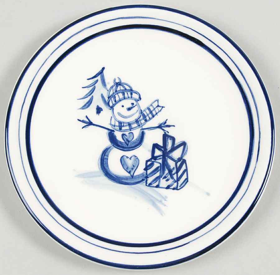 Bistro Christmas Canape Plate by Dansk-1