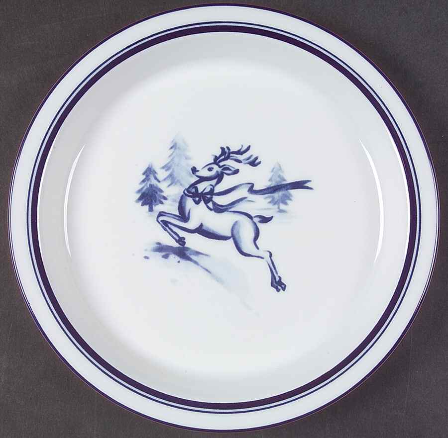 Bistro Christmas Salad Plate by Dansk-1