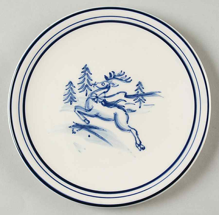 Bistro Christmas Canape Plate by Dansk-1