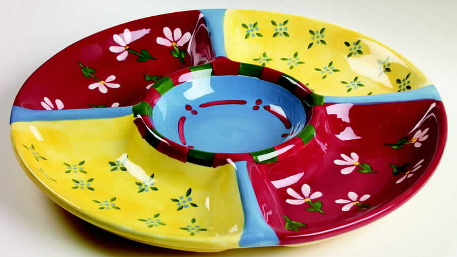Taboo (Accessories) 1 Piece Chip & Dip by Dansk-1