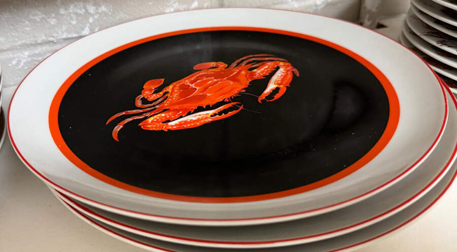 DHH1 Dinner Plate by DH Holmes-1