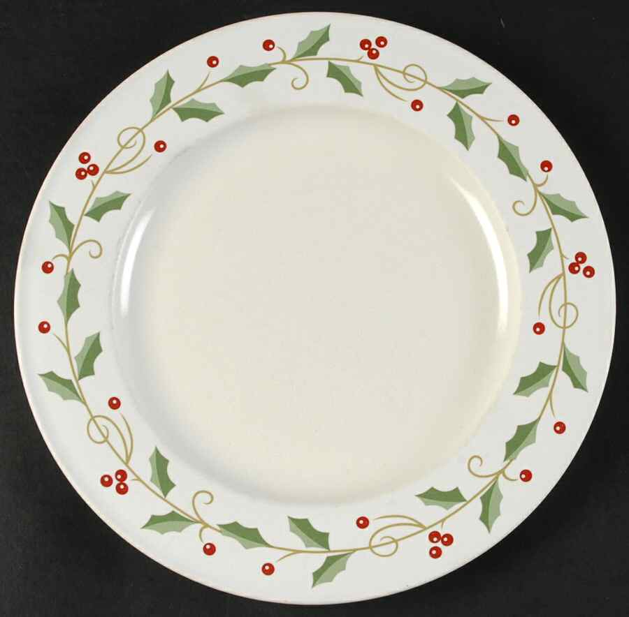 Rondure Holly Luncheon Plate by Dansk-1