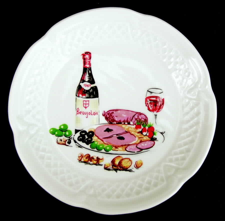 Wine And Cheese Canape Plate by Philippe Deshoulieres-1