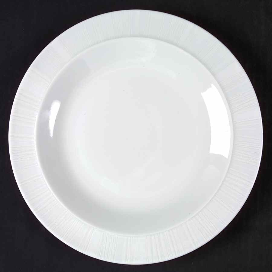 White Silk Salad Plate by Denby-Langley-1