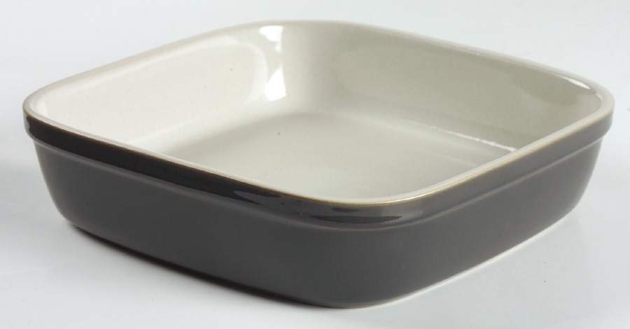 Smokestone 9" Square Baker by Denby-Langley-1