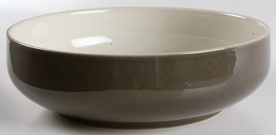Smokestone 9" Round Vegetable Bowl by Denby-Langley-1