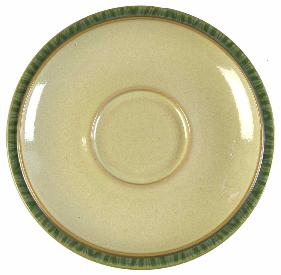 Calm (Light Green) Saucer for Flat Cup by Denby-Langley-1