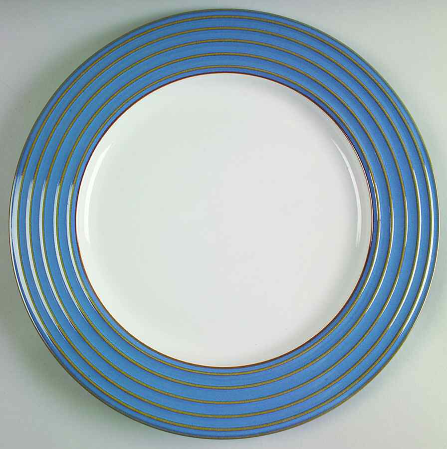 Reactic Denim (Blue) 13" Chop Plate (Round Platter) by Dansk-1