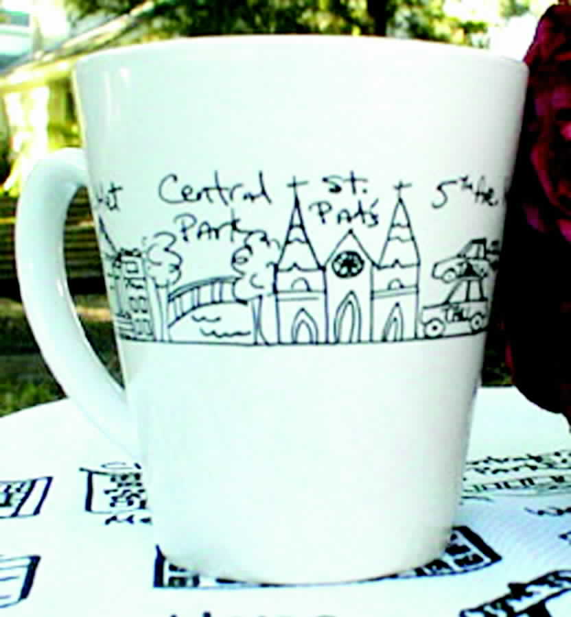 Manhattan Glassware Mug by Dsc Designs-1